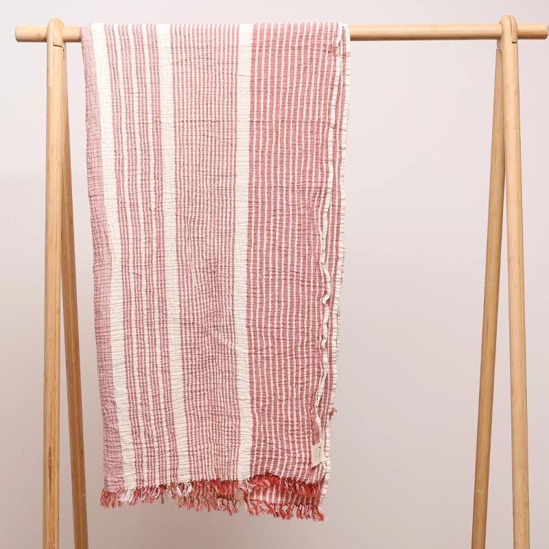 Milan Striped Turkish Cotton Beach Towel