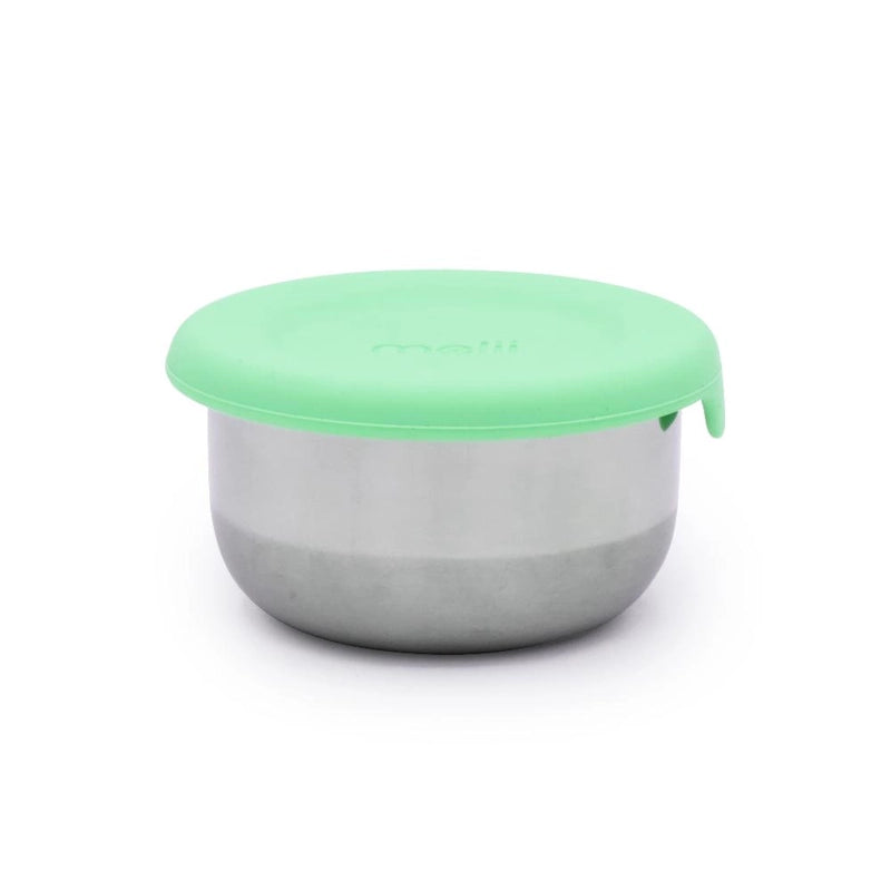 Mini Stainless Steel Condiment Containers - Set of 3