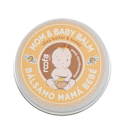 Mom &amp; Baby Balm with Shea Butter &amp; Honey for Sensitive Skin - 50g