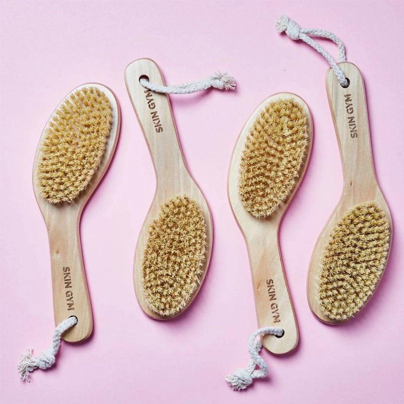 Natural Cactus Bristle Dry Body Brush