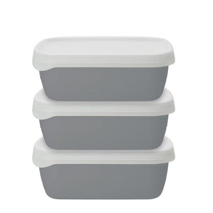 Eco Stackable Recycled Food Storage Set - 3pcs
