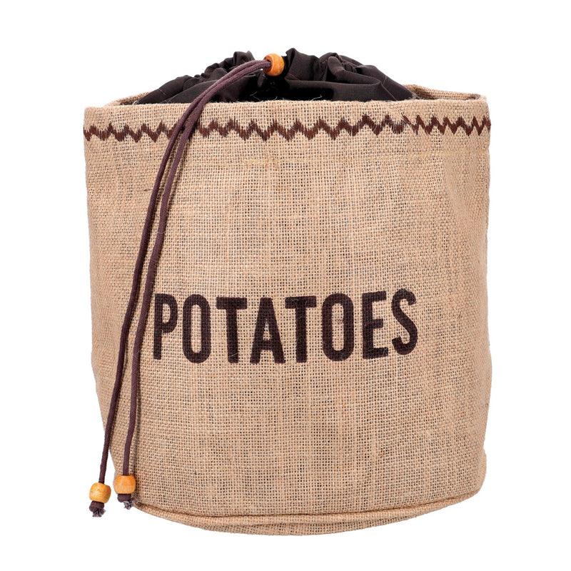 Natural Elements Hessian Reuseable Potato Storage Bag