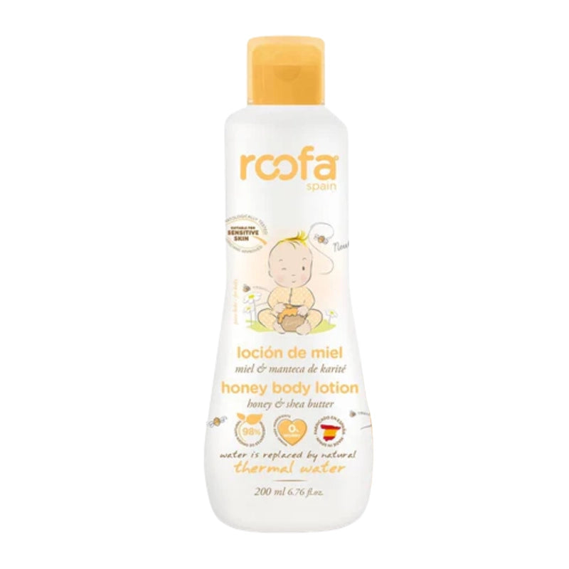 Natural Honey Body Lotion for Babies with Sensitive Skin - 200ml