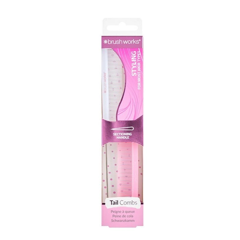 Needle Tail Hair Combs for Parting &amp; Backcombing - 2pcs