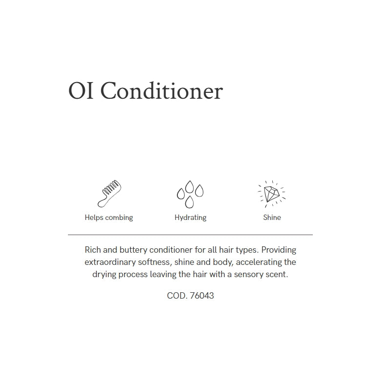 Oi Conditioner For All Hair Types - 250ml