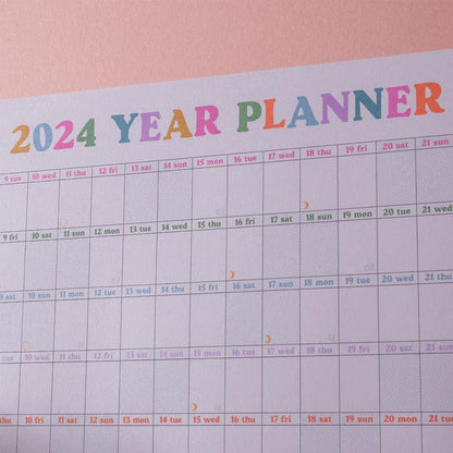 2024 Year Wall Planner | Landscape | This is the Year