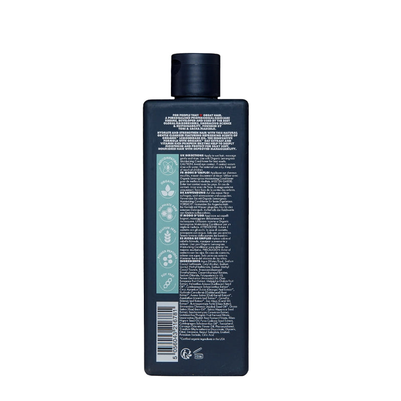 Organic Lemongrass Moisturizing Shampoo