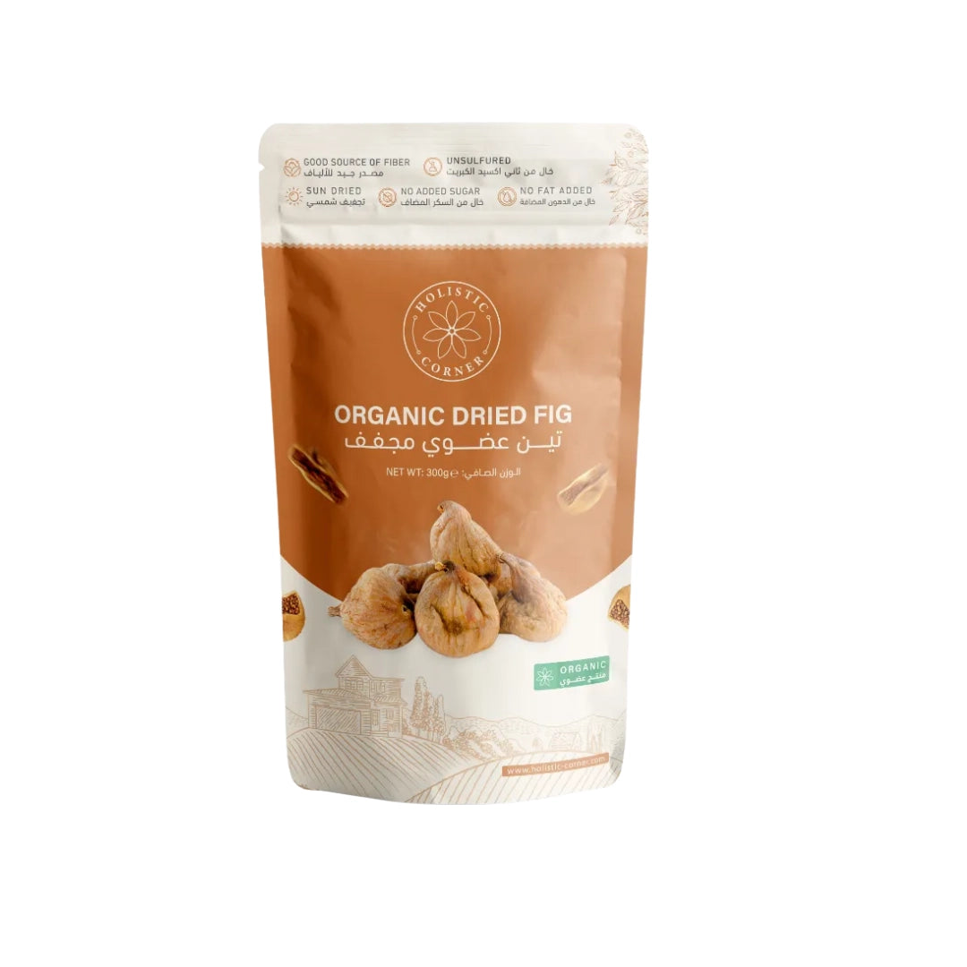 Organic Sun Dried Figs - 300g