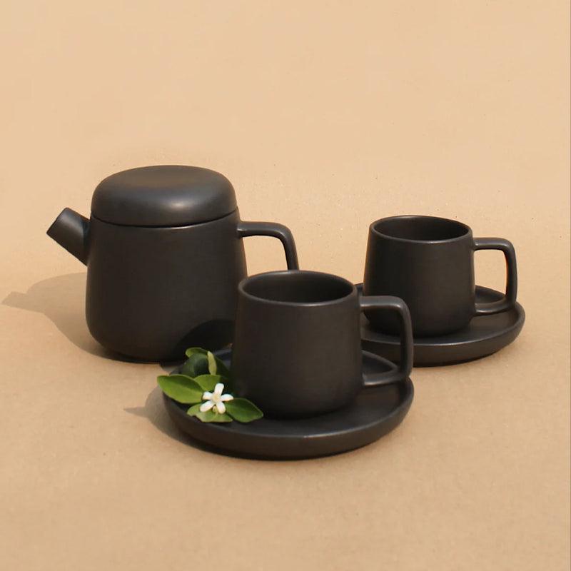 Kanso Ceramic Tea Set with Gift Box - 5pcs