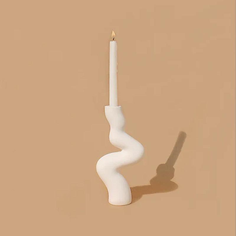 Zuki Ceramic Candle Holder