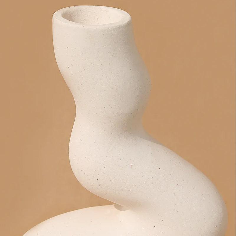 Zuki Ceramic Candle Holder