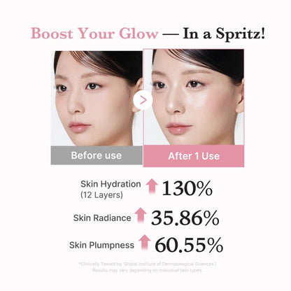 PDRN Pink Collagen Glow Jelly Mist Serum - 100ml