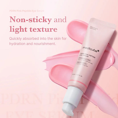 PDRN Pink Peptide Eye Cream for Dark Circles &amp; Wrinkle Care - 30ml