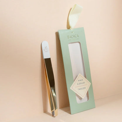 Precision Stainless Steel Tweezers for Eyebrow Grooming