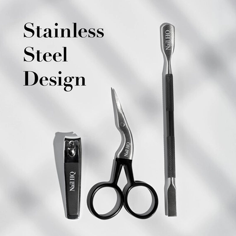 Professional Manicure &amp; Nail Care Set for Home &amp; Travel - 3pcs