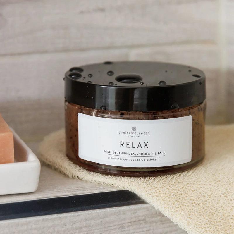 Relax Aromatherapy Exfoliating Body Scrub - 250g