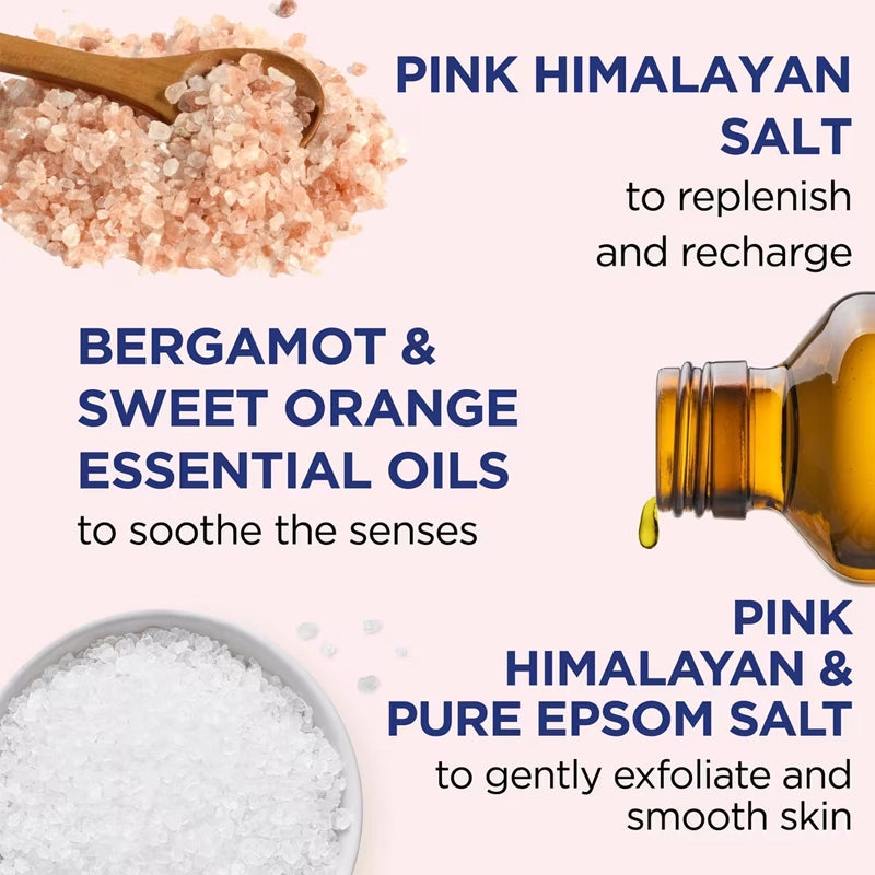 Restore &amp; Replenish Pink Himalayan Salt Scrub - 454g