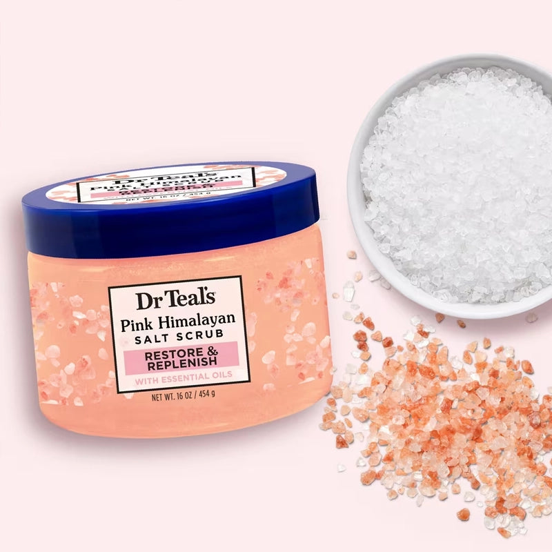 Restore &amp; Replenish Pink Himalayan Salt Scrub - 454g