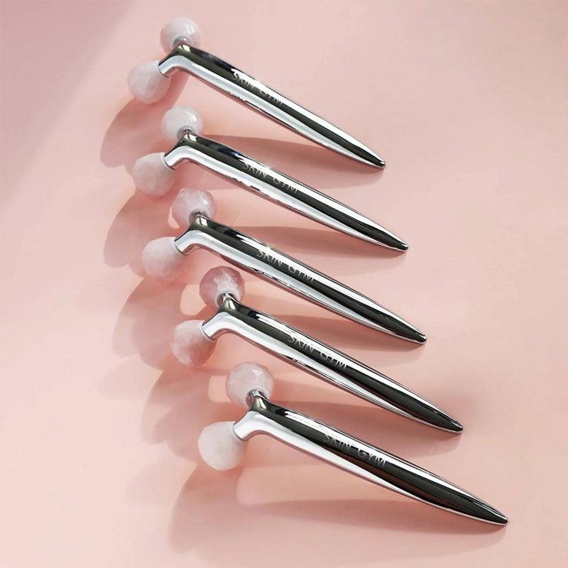 Rose Quartz Revi Facial Massager &amp; Roller