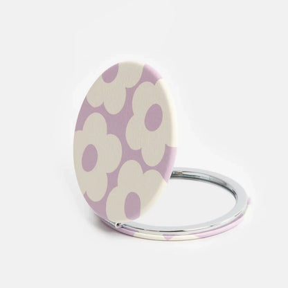 Round Foldable Travel Makeup Mirror