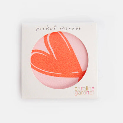 مرآة دائرية قابلة للطي مزدوجة الجوانب من كارولين جاردنر