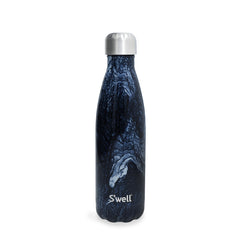 زجاجة ماء معزولة مقاومة للتسرب من الفولاذ المقاوم للصدأ  ومناسبة للسفر من اس ويل - رخام أزرق
