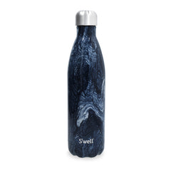 زجاجة ماء معزولة مقاومة للتسرب من الفولاذ المقاوم للصدأ  ومناسبة للسفر من اس ويل - رخام أزرق