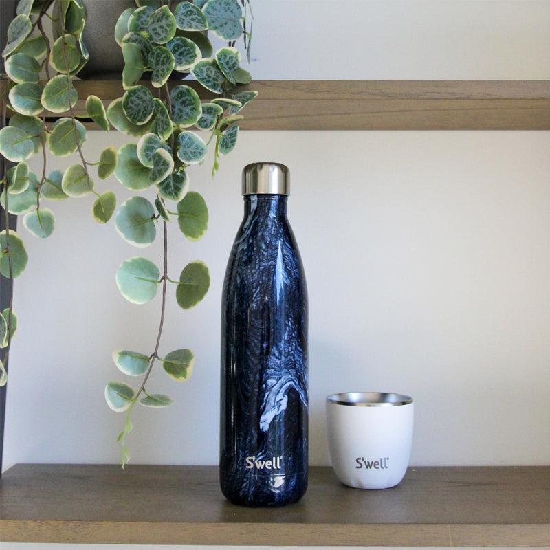 Stainless Steel Leak-Proof Vacuum Insulated Water Bottle - Azurite Marble