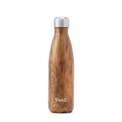 Leak-Proof Vacuum Insulated Water Bottle - Teakwood