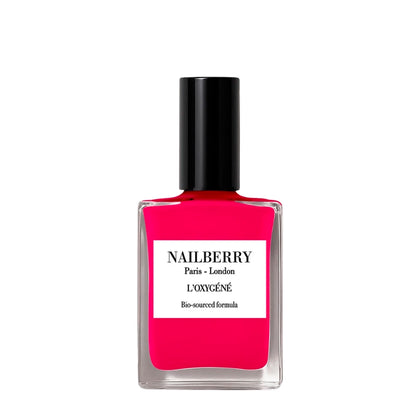 Sacred Lotus Neon Pink Breathable Vegan Nail Polish - 15ml