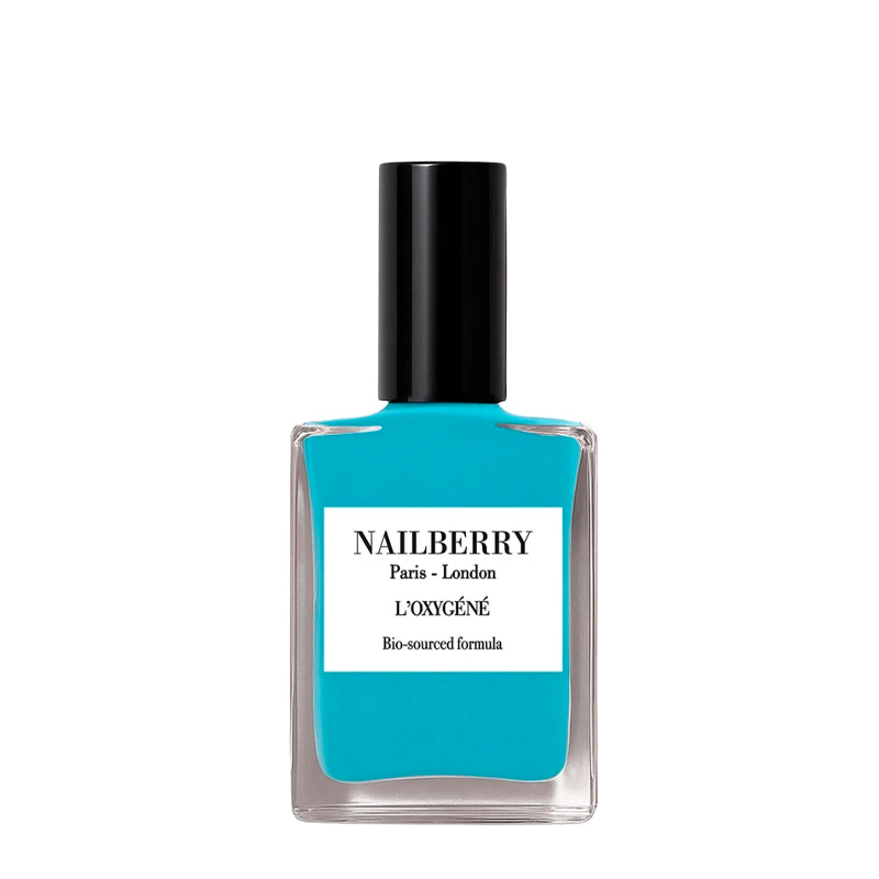 Santorini Turquoise Opaque Breathable Vegan Nail Polish  - 15ml