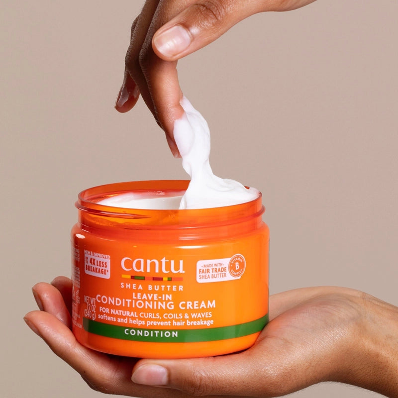 Shea Butter Leave-In Conditioning Cream for Curly &amp; Wavy Hair – 340g