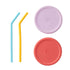 Silicone Straw & Lid Set