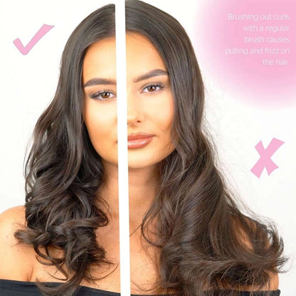 Smoothing Curl Hair Comb for Frizz-Free Waves