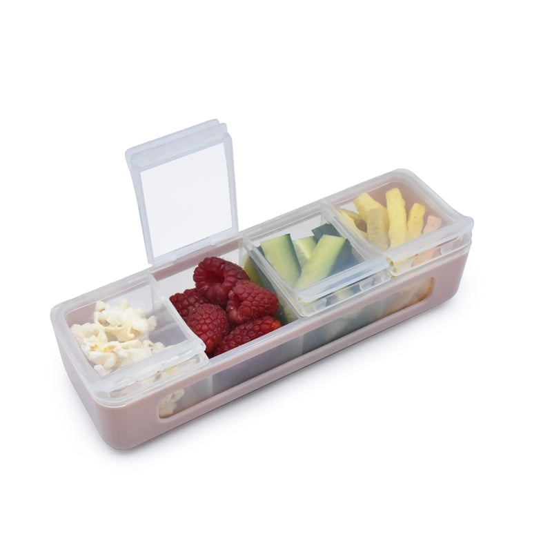 Snackle Regular Bento Lunch Box with 4 Compartments