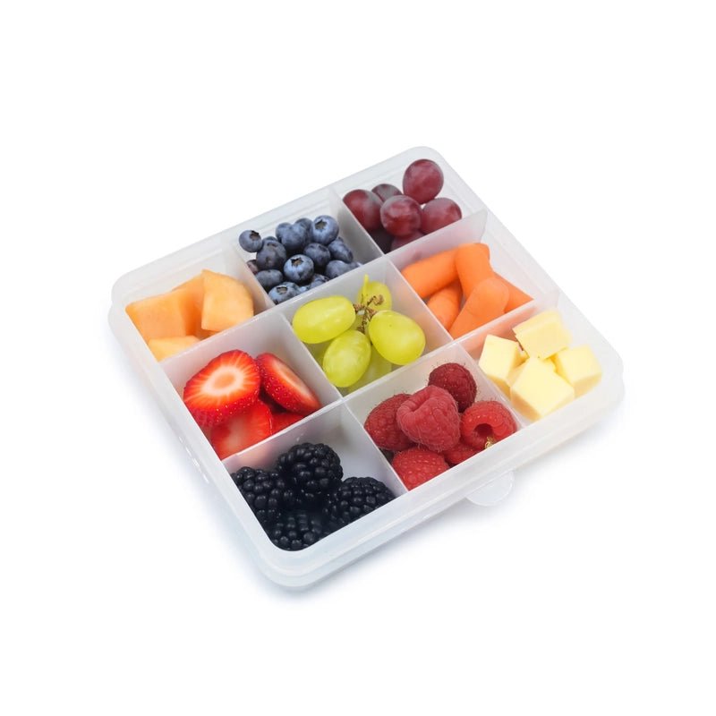 Snackle Regular Bento Lunch Box with 9 Compartments
