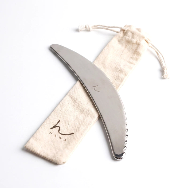 Stainless Steel Body Gua Sha for Lymphatic Drainage & Muscle Relief