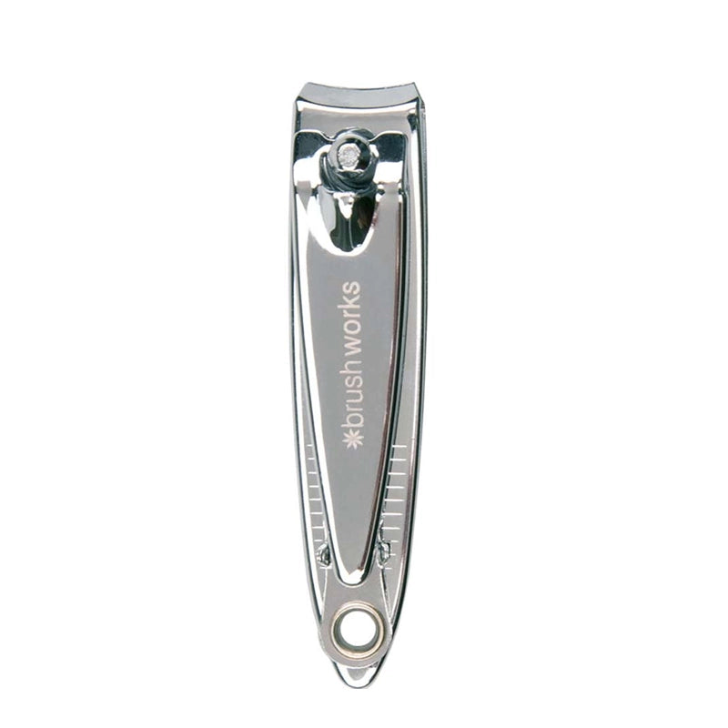Stainless Steel Fingernail Clipper with Built-In File &amp; Cleaner