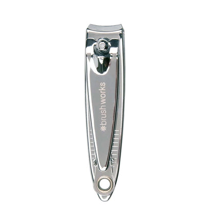 Stainless Steel Fingernail Clipper with Built-In File &amp; Cleaner