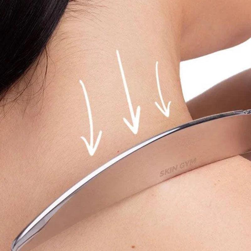 Stainless Steel Scuptural Body Gua Sha