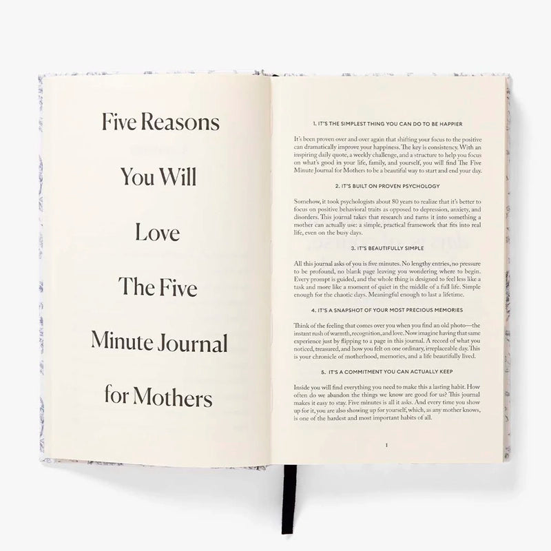 The Five Minute Journal for Mothers – Daily Self-Care for Busy Moms