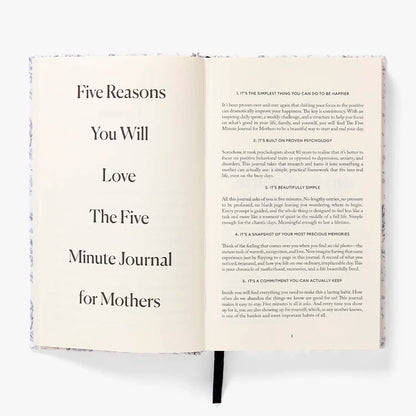 The Five Minute Journal for Mothers – Daily Self-Care for Busy Moms