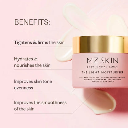 The Light Moisturiser - Lightweight Anti-Ageing Face Cream - 50ml