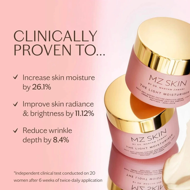 The Light Moisturiser - Lightweight Anti-Ageing Face Cream - 50ml