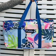 Tiger Lily Print 3-in-1 Water-Resistant Picnic Bag Set