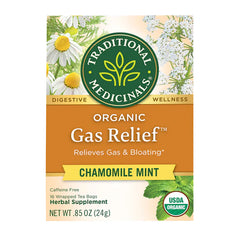 Traditional Medicinals Organic Gas Relief Tea - 16Bags