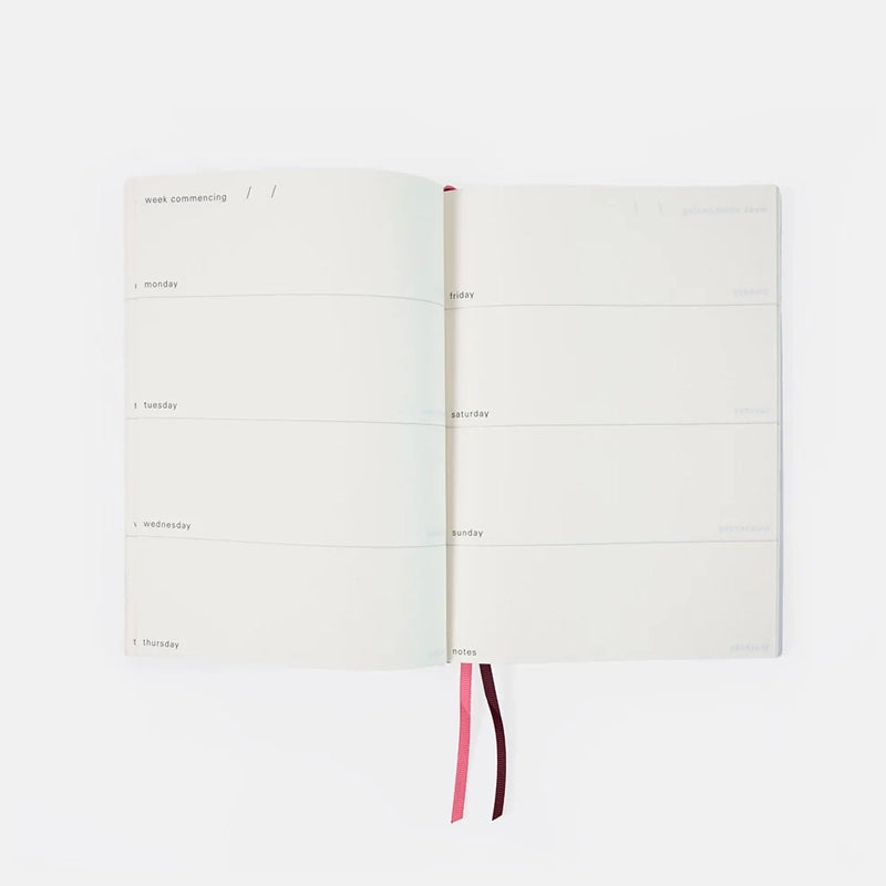Undated Weekly Planner &amp; Goals Notebook Set - 60 Weeks