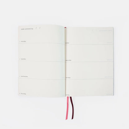 Undated Weekly Planner &amp; Goals Notebook Set - 60 Weeks