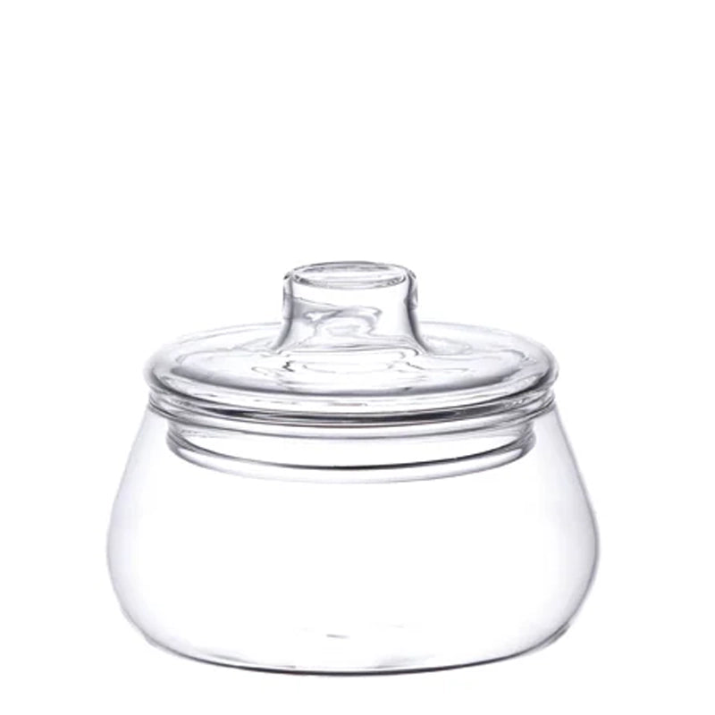 Unitea Glass Sugar Storage Pot with Lid