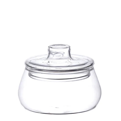 Unitea Glass Sugar Storage Pot with Lid